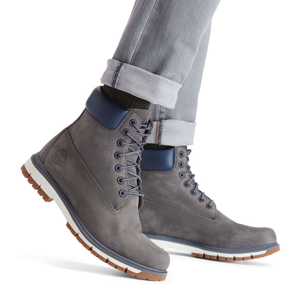 Botas 6-Inch Timberland Argentina Hombre - 6-Inch Radford Waterproof - Gris - MFUBSZ-384